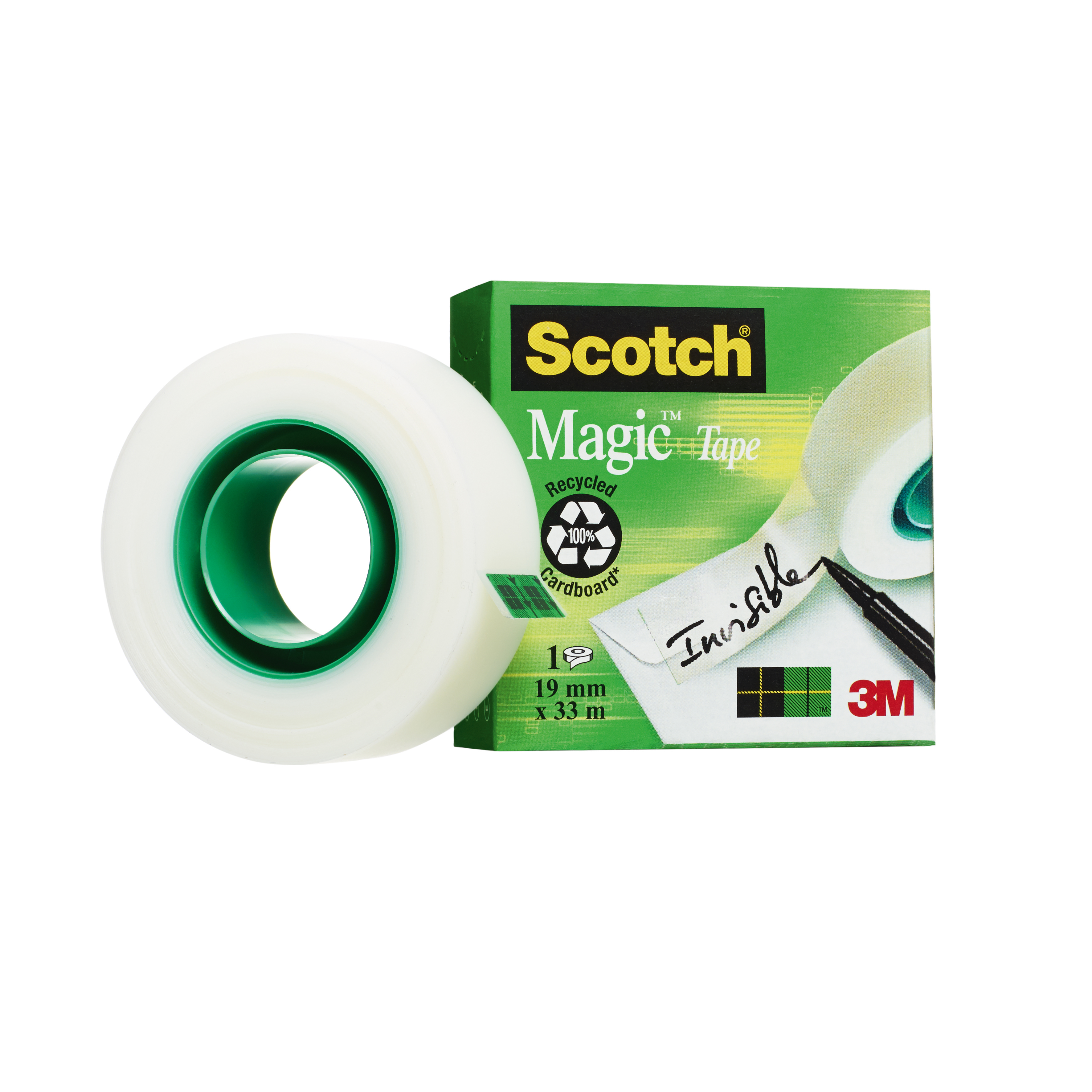 Dokumenttejp Scotch 810, osynlig, 19mm x 33m - Kontor & Papper - Tejp - Kontors & Dokumenttejp