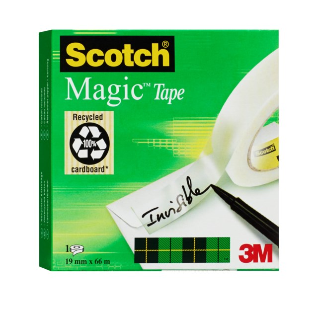 Dokumenttejp Scotch 810 19mm x 66m - 19mmx66m - 1