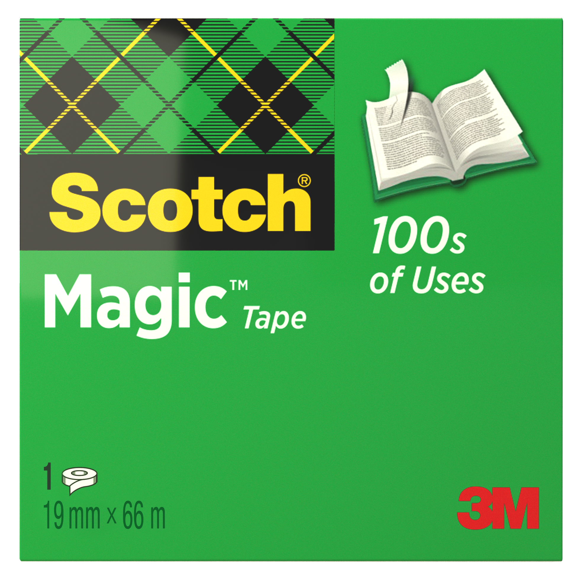 Dokumenttejp Scotch 810, matt, 19mm x 66m - Kontor & Papper - Tejp - Kontors & Dokumenttejp