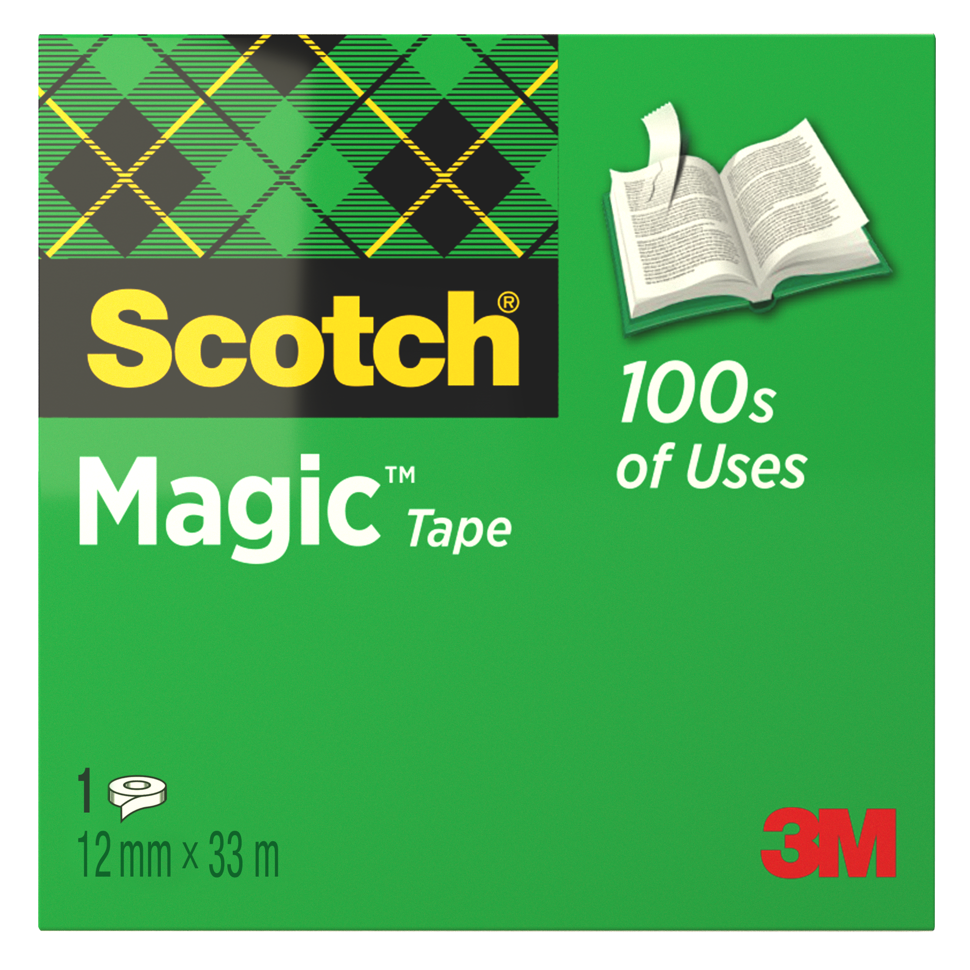Dokumenttejp Scotch 810 Matt Arkivsäker, 12mm x 33m - Kontor & Papper - Tejp - Kontors & Dokumenttejp