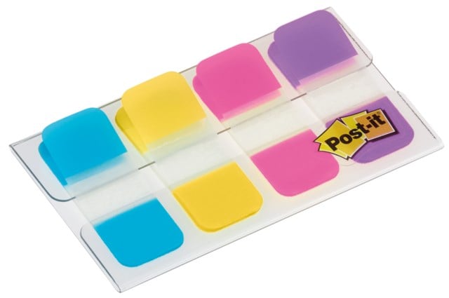 Märkflik Post-it Index Strong B/G/R/L - 15,8x38,1mm - 1