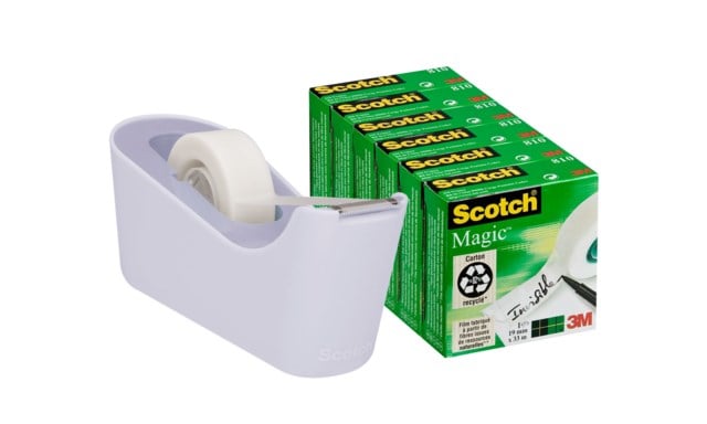 Tejphållare Scotch C18 lila inkl. 6 rl tejp - 1