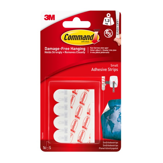 Monteringsstrips Command S 16st/fp - 1