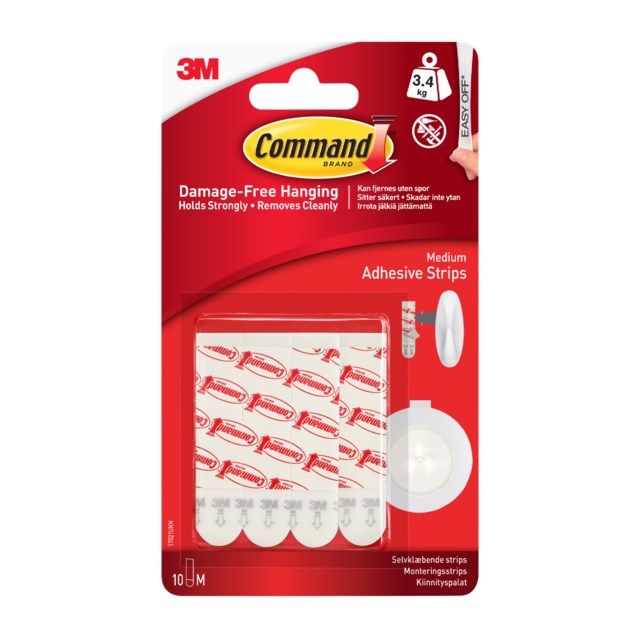 Monteringsstrips Command M 10st/fp - 1