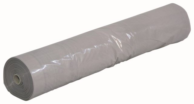 Täckplast 4.0X50 Ofärgad Tjocklek 0.15 Regranulat - 4x50m - 1