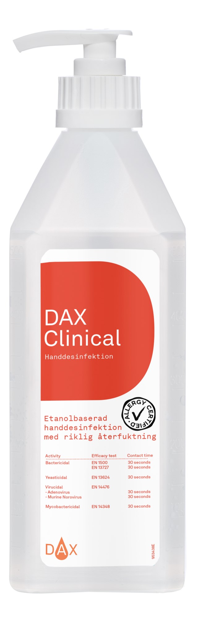 Handdesinfektion Dax Clinical 600 ml - 600ml - 1
