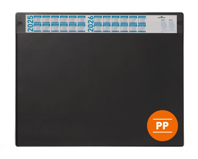 Skrivunderlägg 65x48 kalender och klaff PP - 1