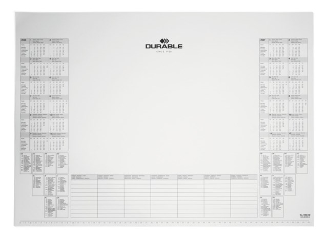 Kalenderblock Durable 2-års översikt, 57 x 41 mm - 1