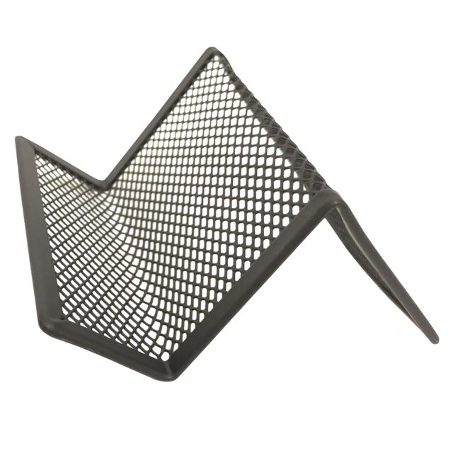 Visitkortshållare Mesh trådmetall svart - 1