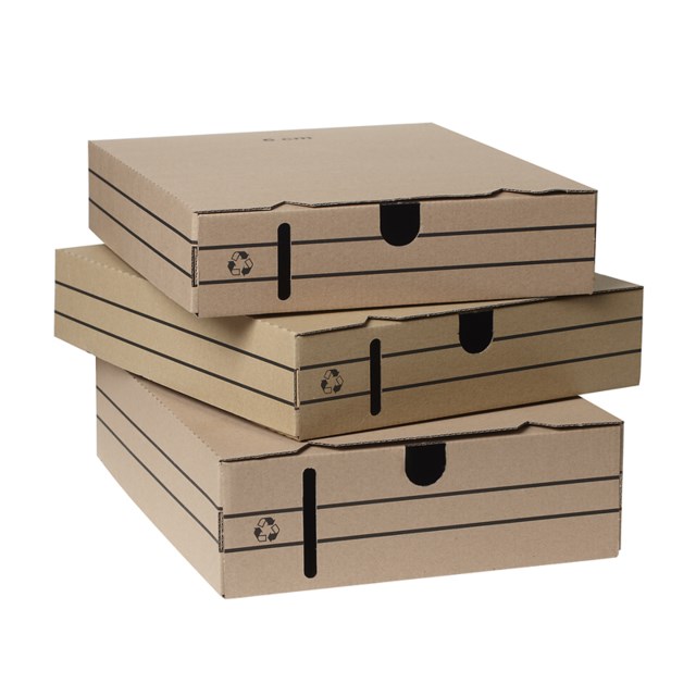 Arkivbox 120mm brun - A4 - 1