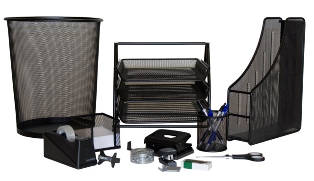 Office in a box Mesh trådmetall svart - 1