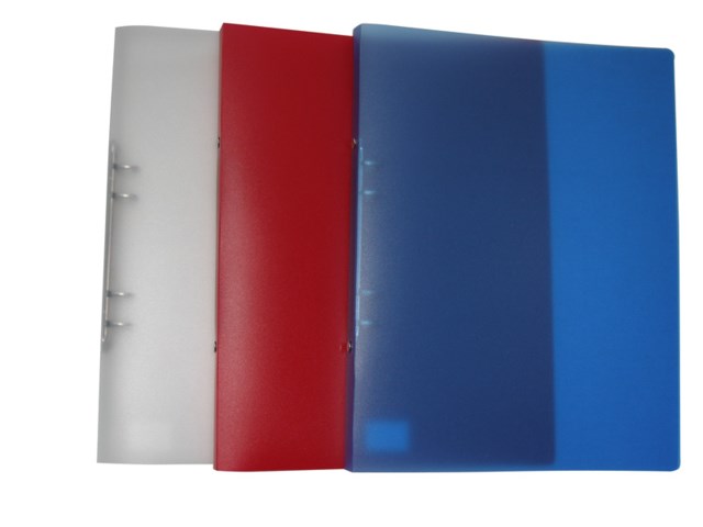 Ringpärm PP A4 20mm Ø 16mm röd - A3L - 1