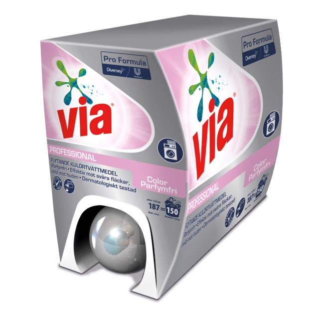 Tvättmedel Via Color Sensitive 7,5L - 7,5L - 1