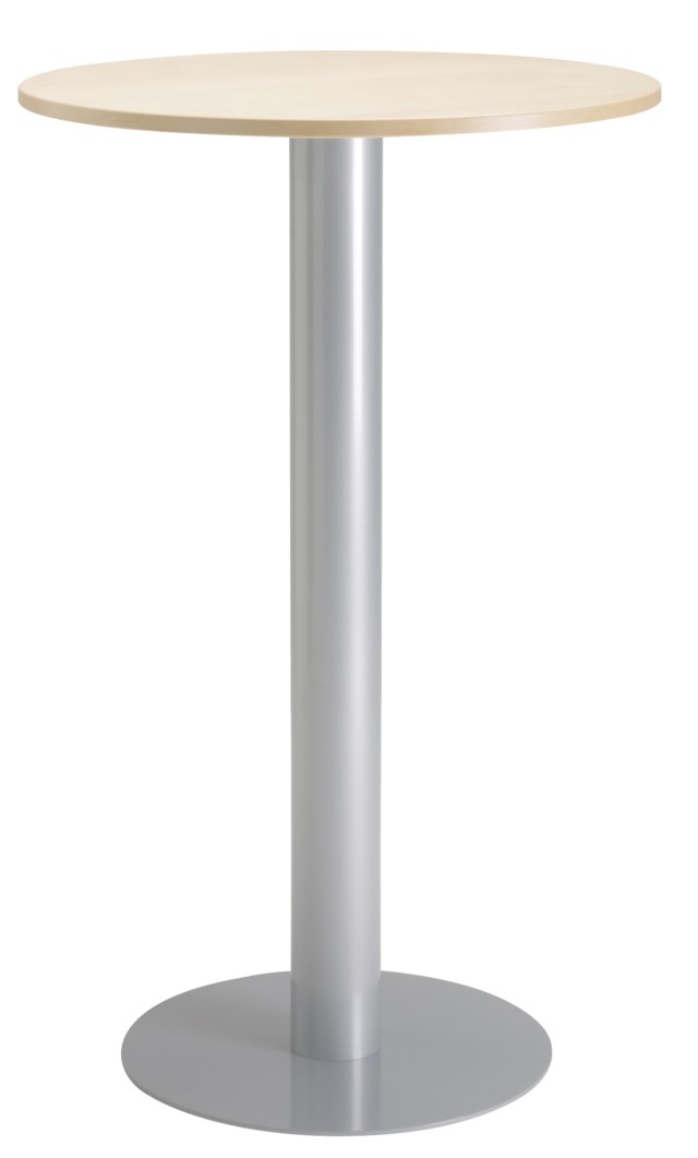 Pelarbord 720  björk/silver - 1