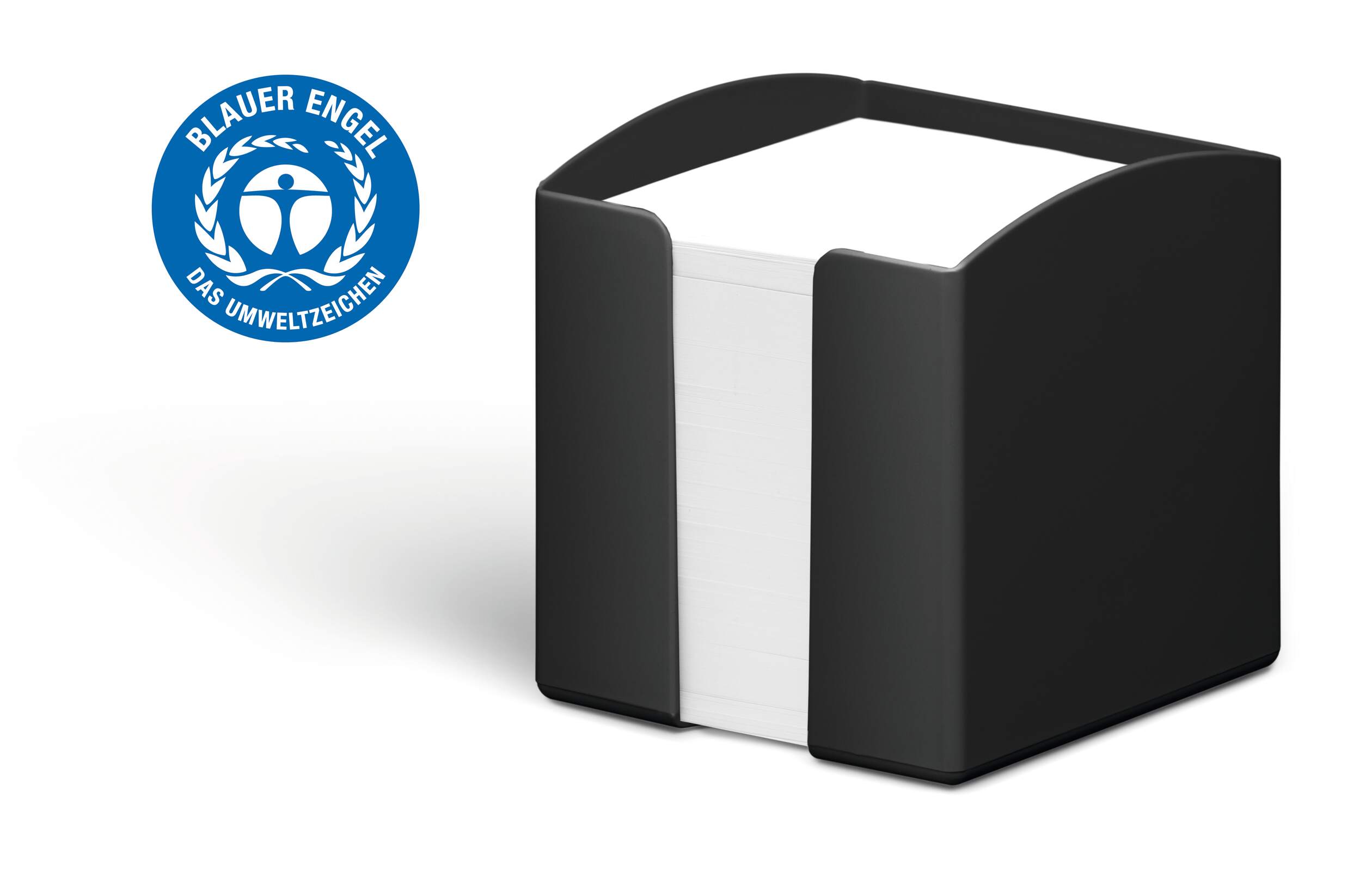 Blockkubshållare Durable ECO, Blue Angel-certifierad - Kontor & Papper - Skrivbordstillbehör - Penn & Bordsställ