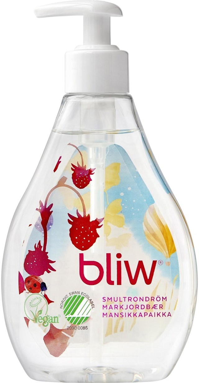 Bliw Tvål Smultrondröm Pump 300ml - 1