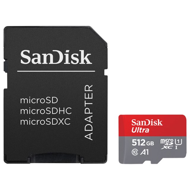 Minneskort Sandisk Ultra MicroSDXC Mobil 512GB - 512GB - 1