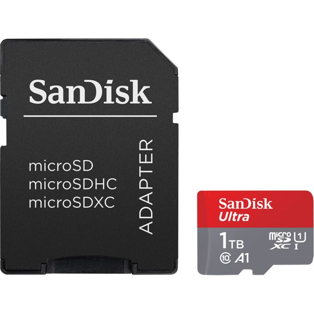 Minneskort Sandisk Ultra MicroSDXC Mobil 1TB - 1TB - 1