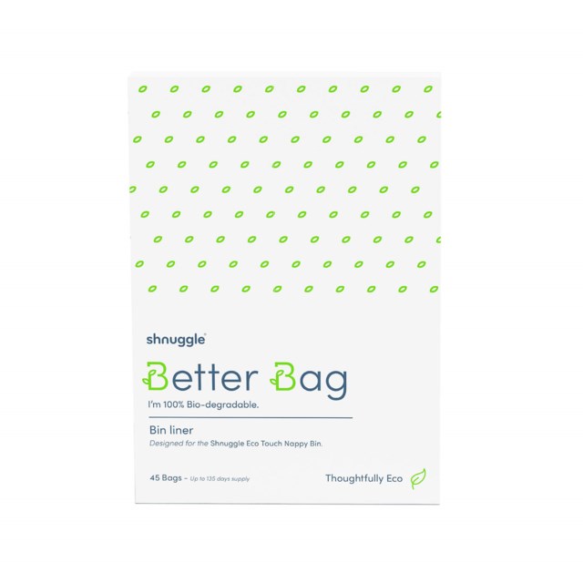 Blöjhinkspåsar SHNUGGLE Nedbrytbara, 48x70 cm, 45 st - 1