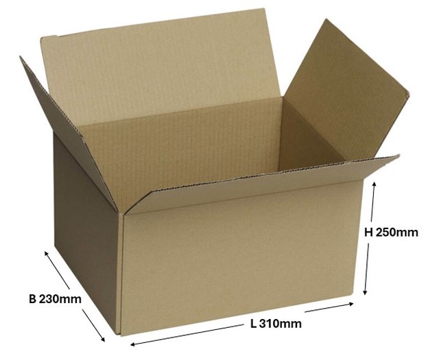 Slitslåda 310X230X250 - 310x230x250mm - 1