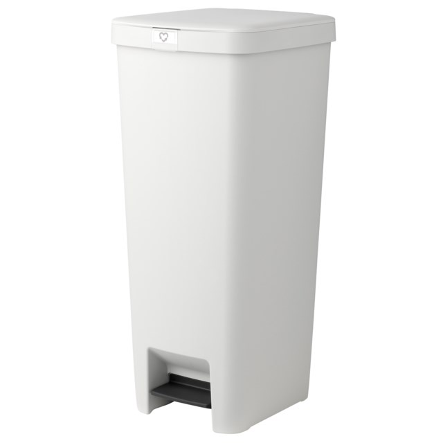Avfallstunna Brabantia StepUp med pedal 40L ljusgrå - 666x352x280mm - 1