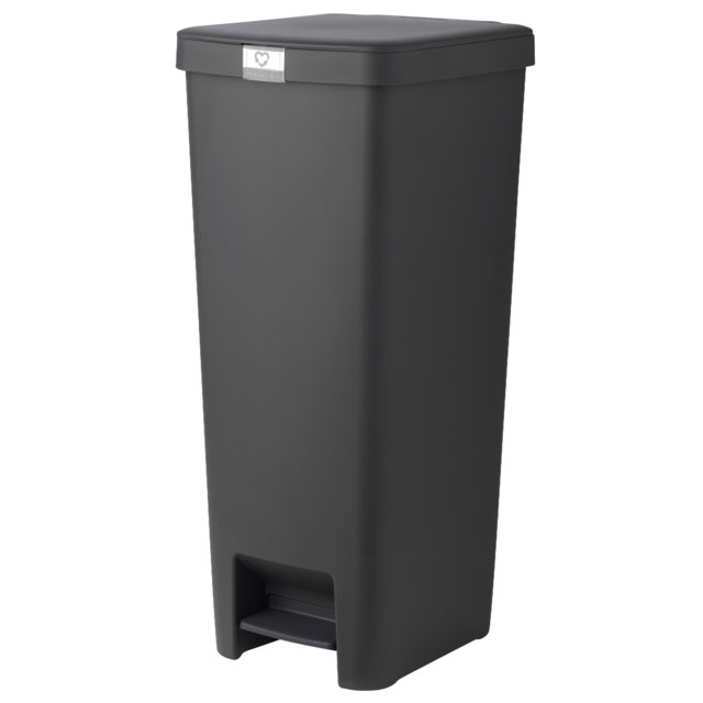Avfallstunna Brabantia StepUp med pedal 40L svart - 666x352x280mm - 1
