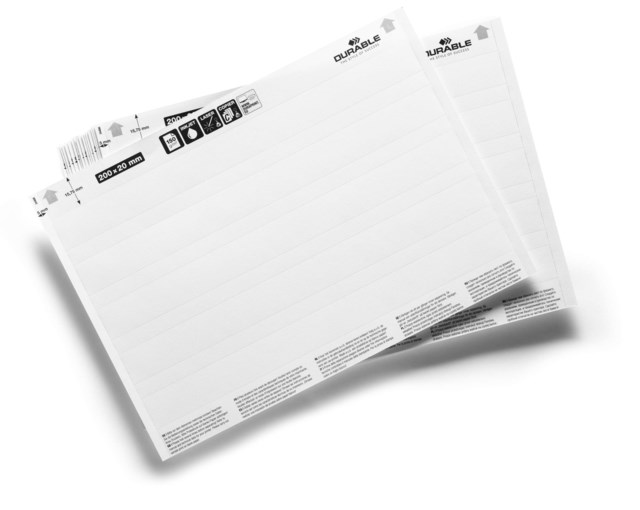 Etiketter till etiketthållare 200 x 20 mm - 1