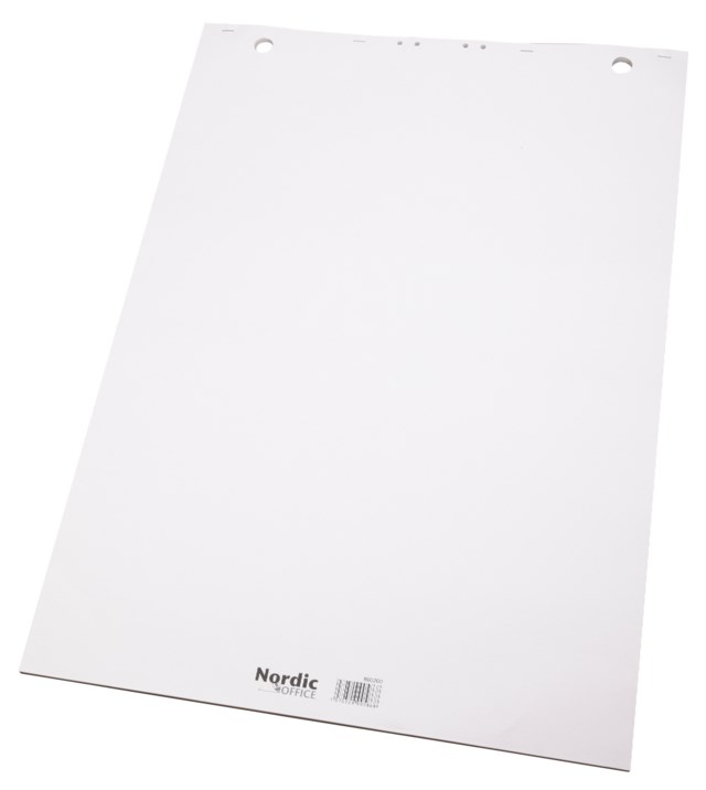 Blädderblock Nordic Office 59x80 olinj. - 590x800mm - 1