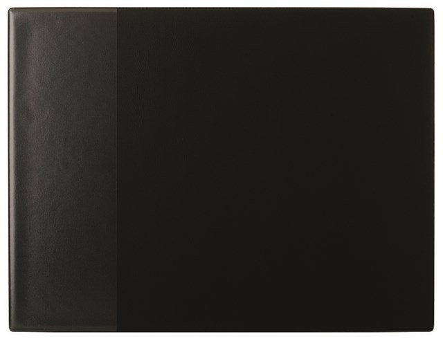 Skrivunderlägg PP svart 53x40cm - 530x400mm - 1