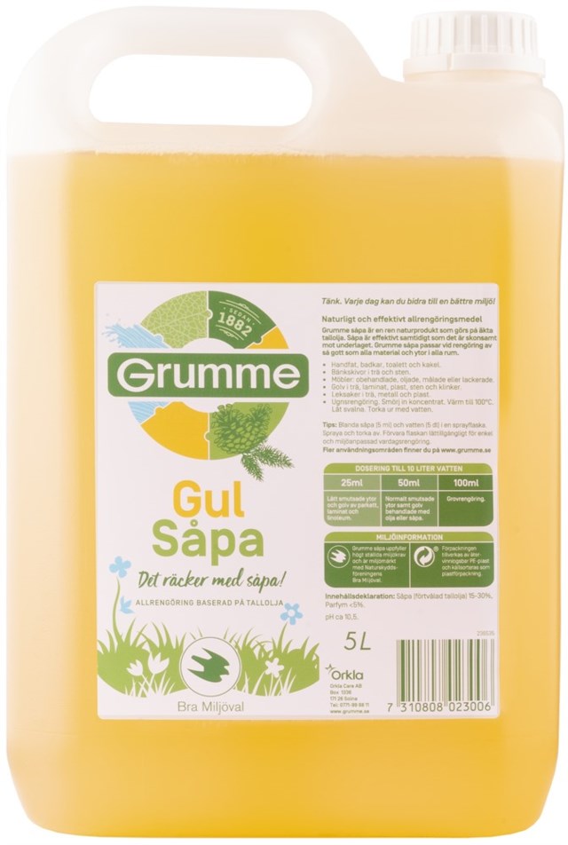 Grumme Såpa Gul 5L - 1
