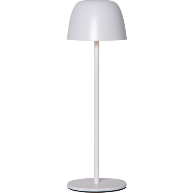Bordslampa Star Trading Ronda, uppladdningsbar, touch-dimmer, vit - 1