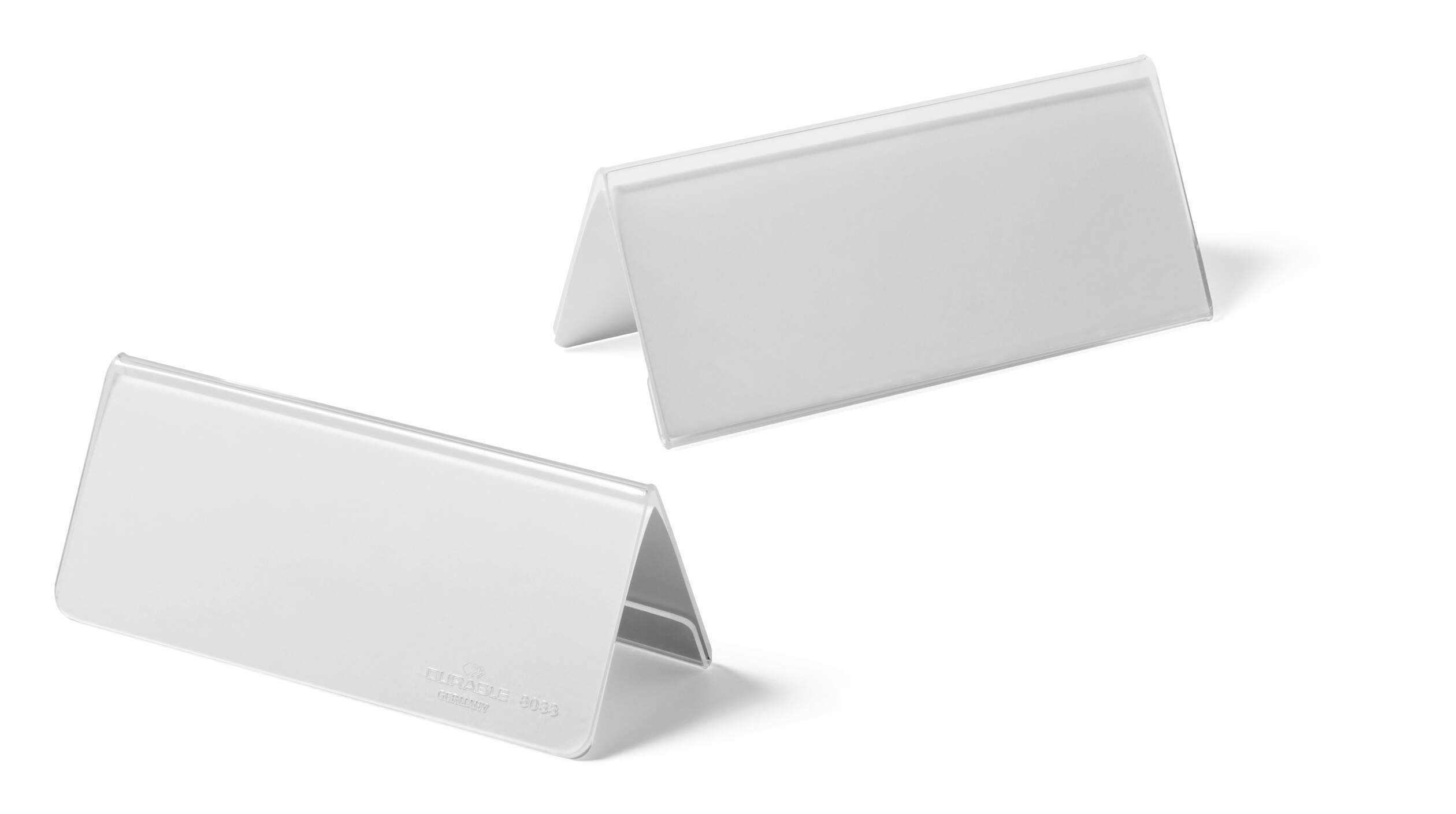 Bordsskylt Durable Akryl Dubbelsidig, 61x150 mm - Kontor & Papper - Butik & Skyltning - Skyltställ
