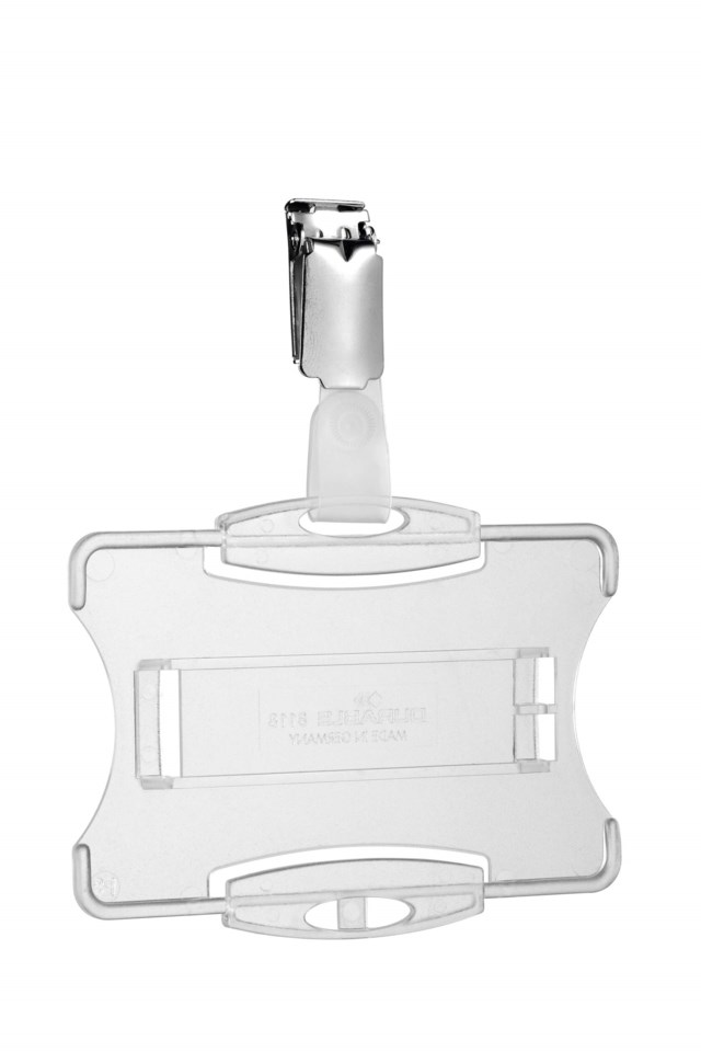 Korthållare öppen f 1 kort m hängselclips 25st - 1