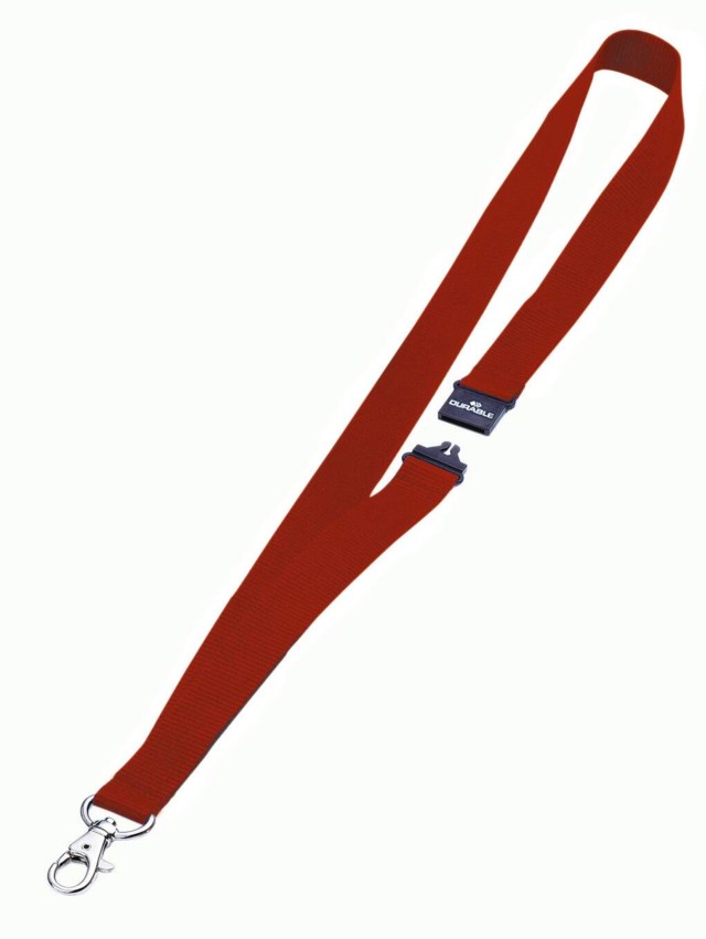 Textilhalsband Durable med karbinhake och säkerhetslås, 20 mm - 1