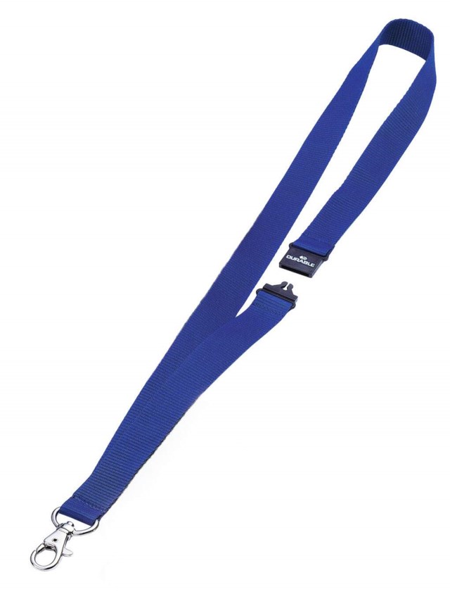 Textilhalsband Durable med karbinhake och säkerhetslås, 20 mm - 1