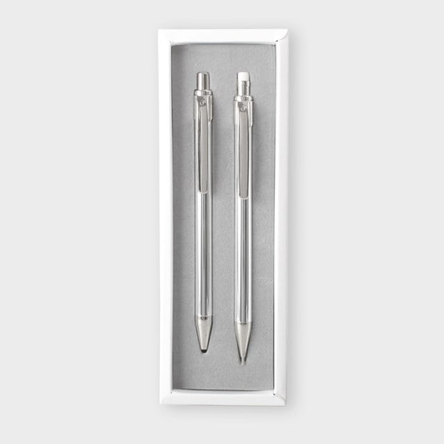 Pennset Ballograf Elox 0,7 Shiny Silver - 1