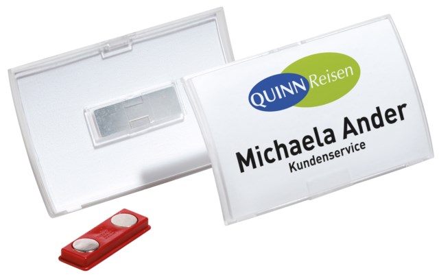 Namnskylt Clic Magnet 10St/Förp - 54x90mm - 1