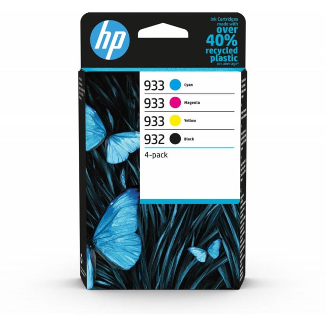 Ink-Jet HP 932/933 cyan/magenta/gul/svart Valuepack - 1