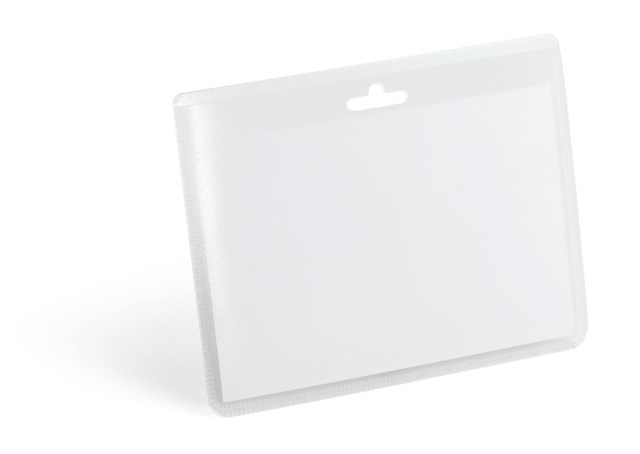 Namnskylt 60x90 mm med Eurohål PP 20st - 1