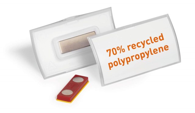 Namnskylt CLICK FOLD 40x75 med magnet fix (place&hold) 10st - 1