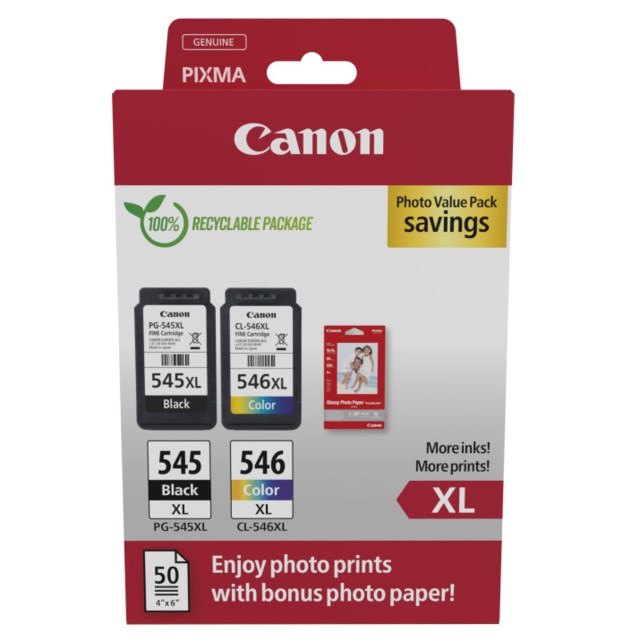Ink-Jet Canon PG-545XL/CL-546XL valuepack - 1
