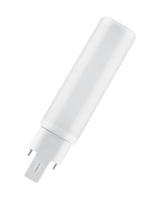 LED-lysrör Osram DULUX D, G24d-2, 7W 700lm 3000K, 148mm - 1
