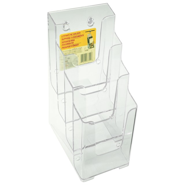 Broschyrställ 1/3 A4 4 fack - 1