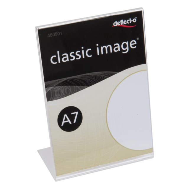 Broschyrhållare L-fot A7 - A4 - 1