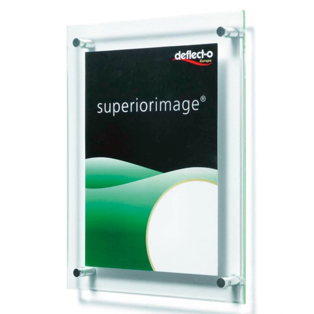 Skylthållare för vägg A6 - A4 - 1