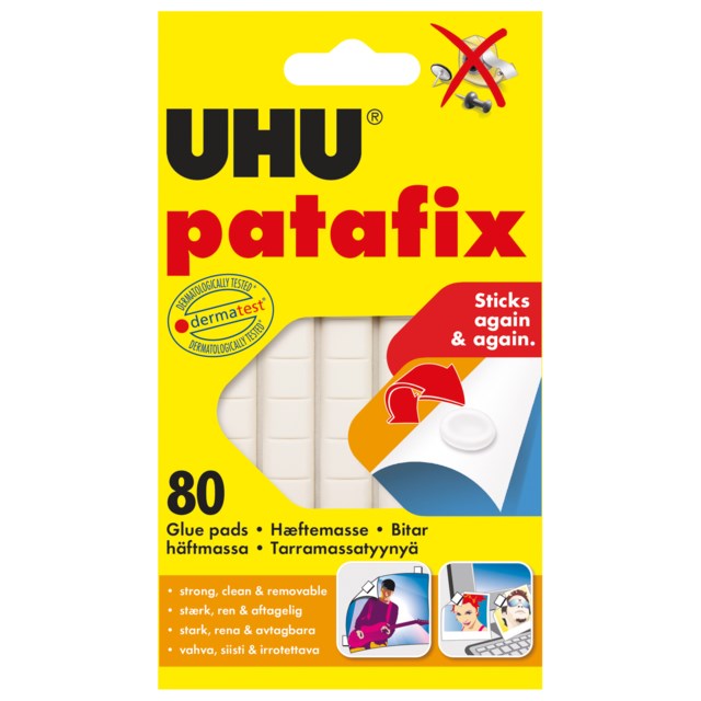 Häftmassa UHU Patafix 80st/ask - 1