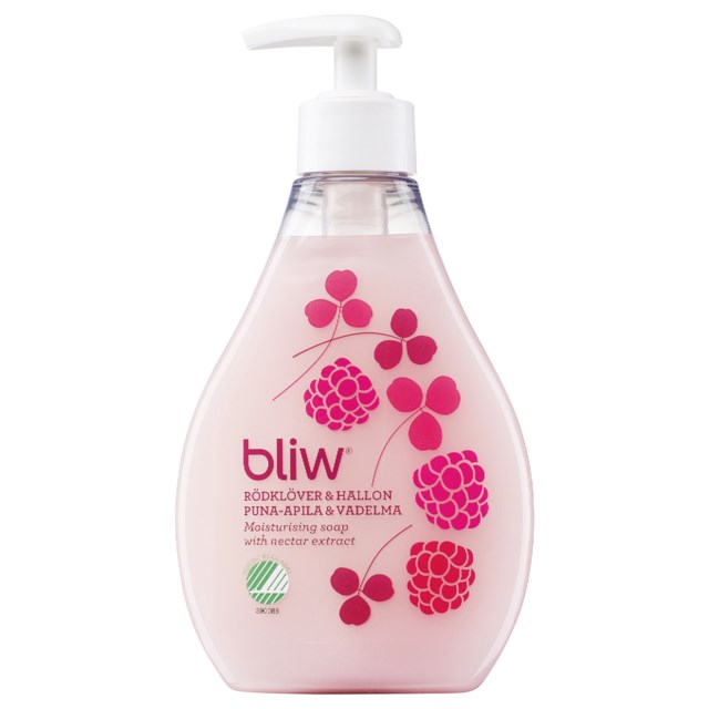 Tvål Bliw Rödklöver & hallon 300 ml - 300ml - 1