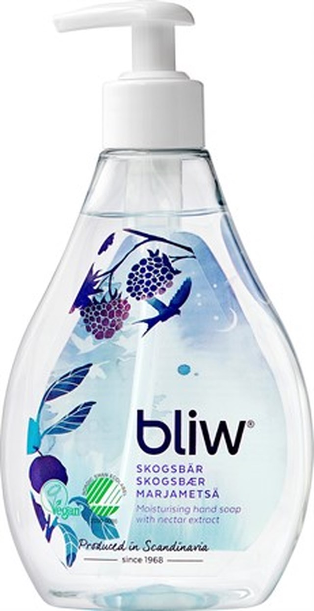 Bliw Tvål Skogsbär Pump 300ml - 300 ml - 1