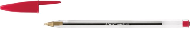 Kulpenna Bic Cristal M röd - 1