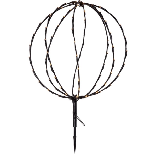 Ljusboll Star Trading Sphere, 88 LED, 40 cm, batteridriven, svart - 1